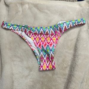 Victoria’s Secret colorful printed bikini bottom